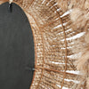 Abaca Solomon Mirror - Natural- Ø 85 cm