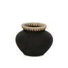The Styly Vase - Black Natural - S