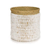 The Pandan Basket Shells - Natural White, Ø 34 cm, H 40 cm