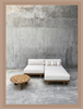 TEAK LOUNGE TABLE | RECYCLED TEAK | Ø 70 X H 30 CM