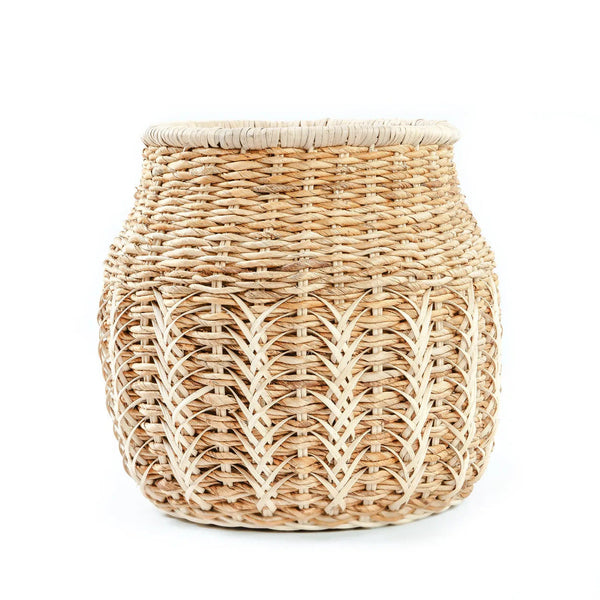 The Luziru Basket - Natural - Ø 52 cm, H 45 cm