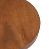The Inti Side Table - Natural, Teak, Ø 30 cm