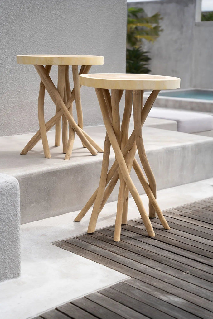 The Gili Side Table, Teak, Ø 60 cm