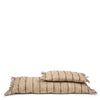 The Oh My Gee Cushion Cover - Beige Black - 35 x 100 cm