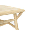The Tulum Coffee Table, Teak - Natural, L 140 cm