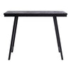 The Herringbone High Table - Black - 60 x 140 cm