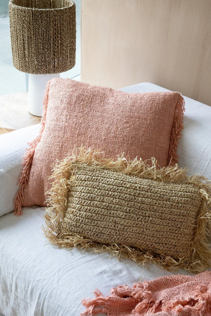 The Oh My Gee Cushion Cover - Salmon Pink - 60 x 60 cm