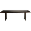 TABLE KAYU | RECYCLED TEAK | 240 X H 75 CM, BROWN-BLACK