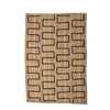 DELL Rug, Brown, Jute, 120 x 180
