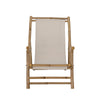 KORFU Deck Chair, Nature, Bamboo