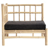 BAMBOO MODULE | WHITE, SAND, GREY or BLACK CUSHION | CORNER