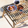 BAMBOO LOUNGE TABLE | 70 X 70 X H 32 CM