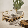 BAMBOO COUCH | WHITE, SAND, GREY or BLACK MATTRESS