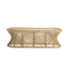 BENCH | RATTAN | 140 CM | WHITE OR GREY CUSHION
