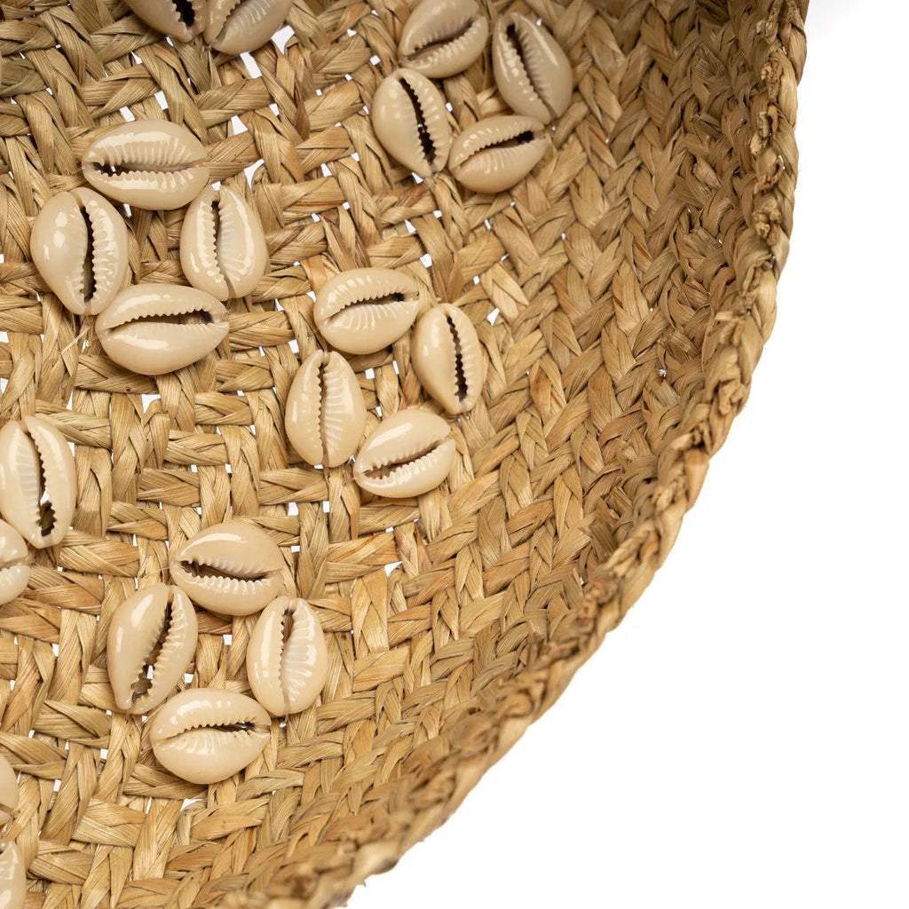 The Caribe Shell Plate - Natural White - Ø 42 cm