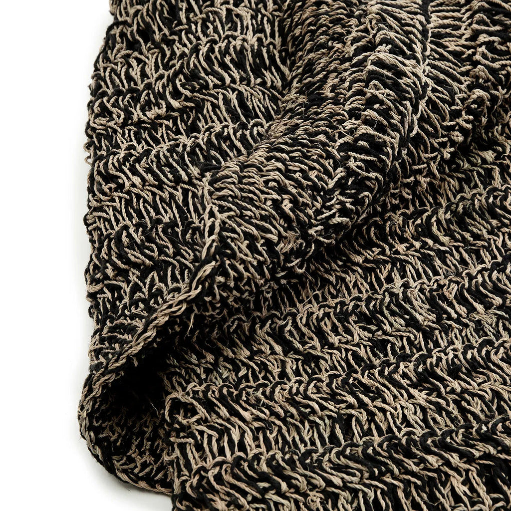 The Seagrass Carpet - Natural Black - Ø 200 cm