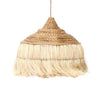 The Abaca Hoola Pendant - Natural - Ø 50, H 50 cm