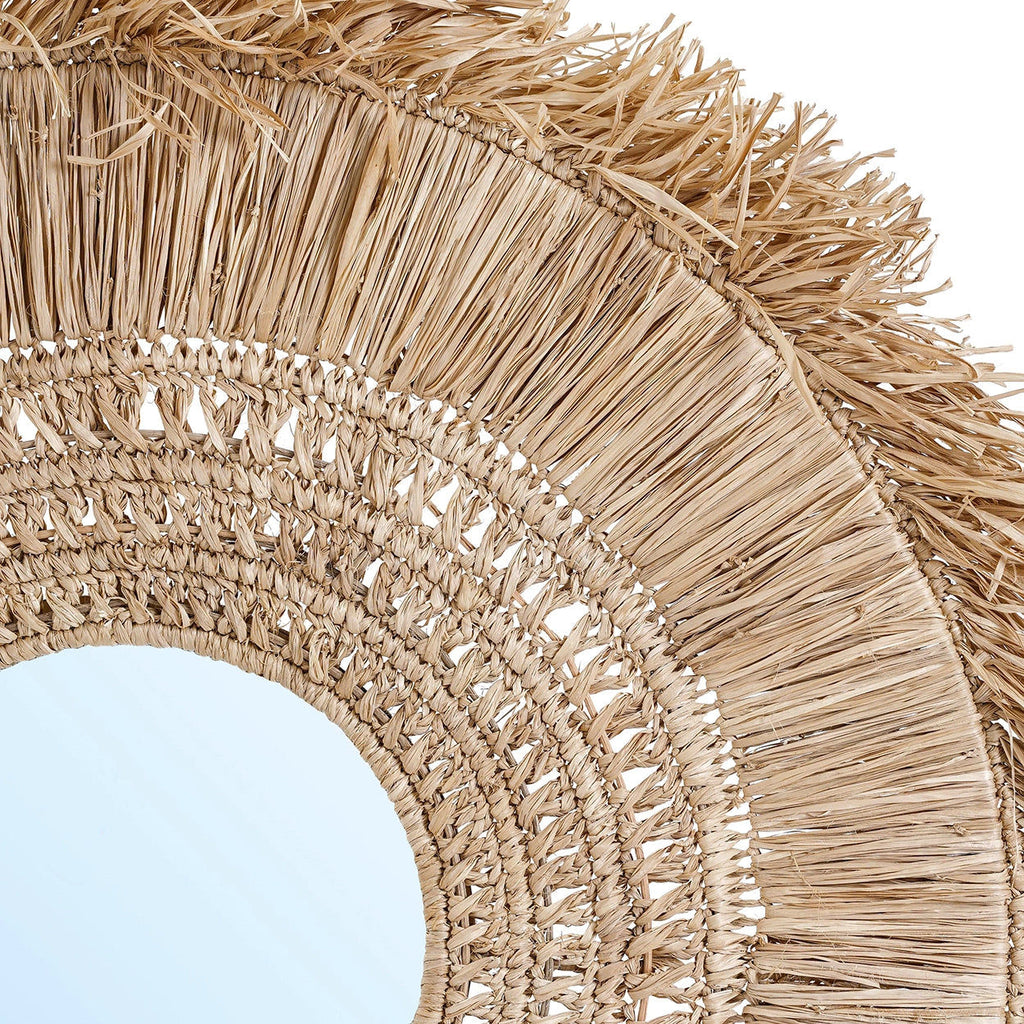 Yuki Mirror - Natural -Ø 70 cm