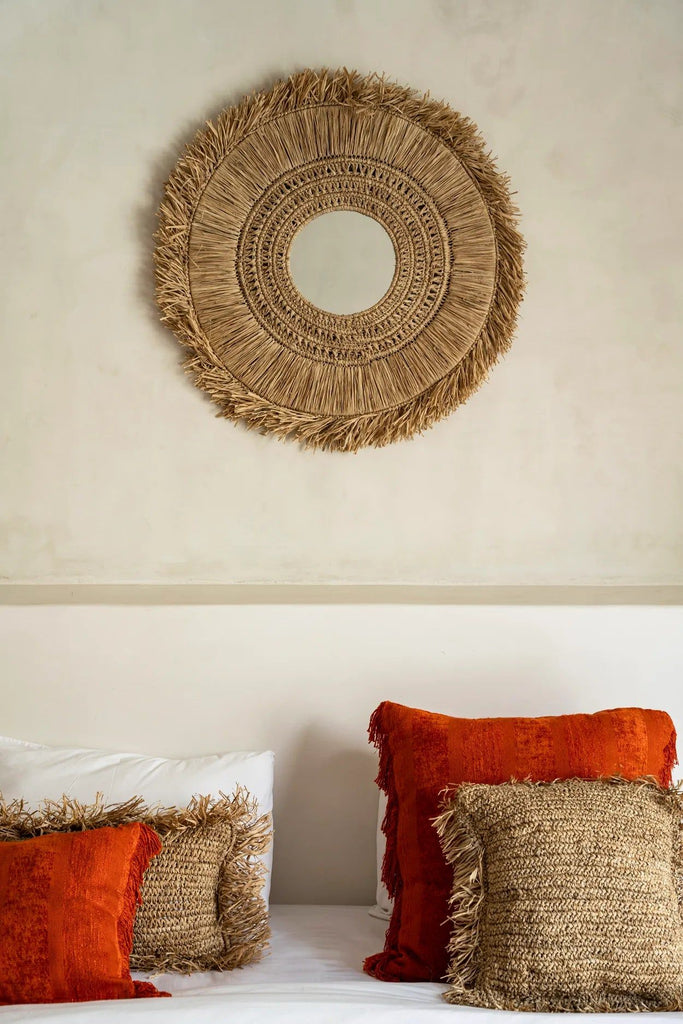 Yuki Mirror - Natural -Ø 70 cm