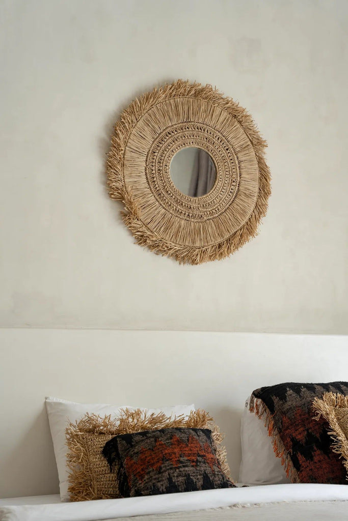 Yuki Mirror - Natural -Ø 70 cm