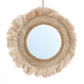 Capri Mirror - Natural - Ø 85 cm