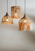 The Abaca Bird Cage Pendant - Natural - H 32 cm