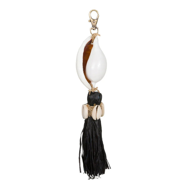 The Kubu Keychain - Black Natural, H 25 cm