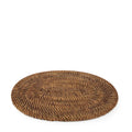 Colonial Placemat Oval- Natural Brown