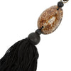 The Sumbawa Keychain - Black Brown, H 20 cm