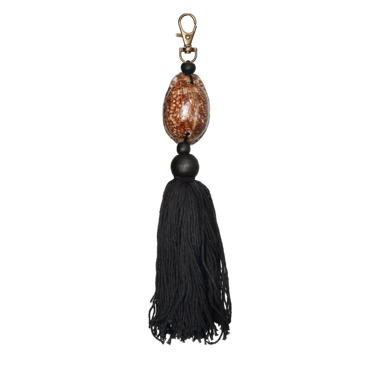 The Sumbawa Keychain - Black Brown, H 20 cm