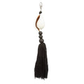 The Togian Keychain - Black White, H 25 cm