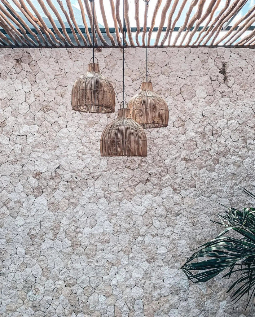 The Lobster Trap Pendant - Natural - Ø 55, H 55 cm