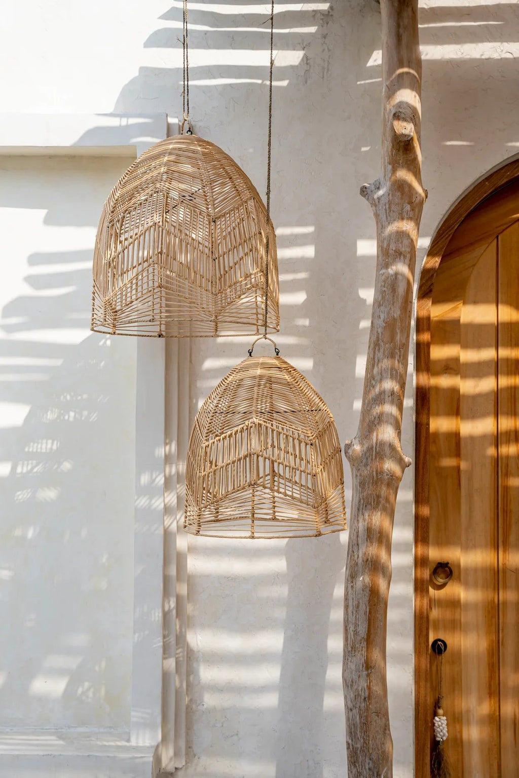 The Bala Pendant - Natural - Ø 50, H 50 cm