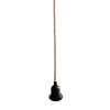 Fitting Lamps Ceiling - Natural Black - 1 Fitting