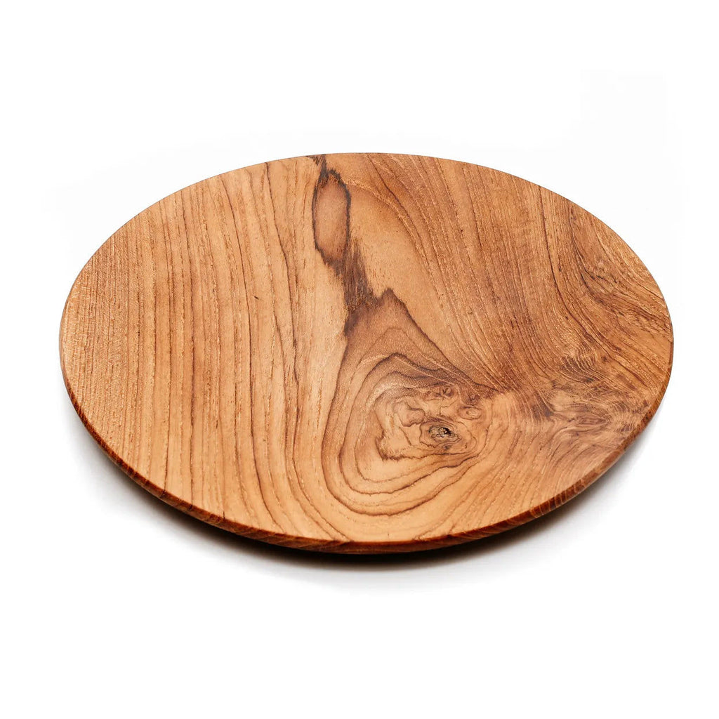 The Teak Root Round Plate - Ø 30 cm