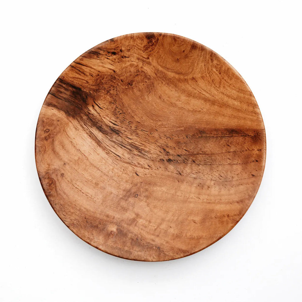 The Teak Root Round Plate - Ø 30 cm