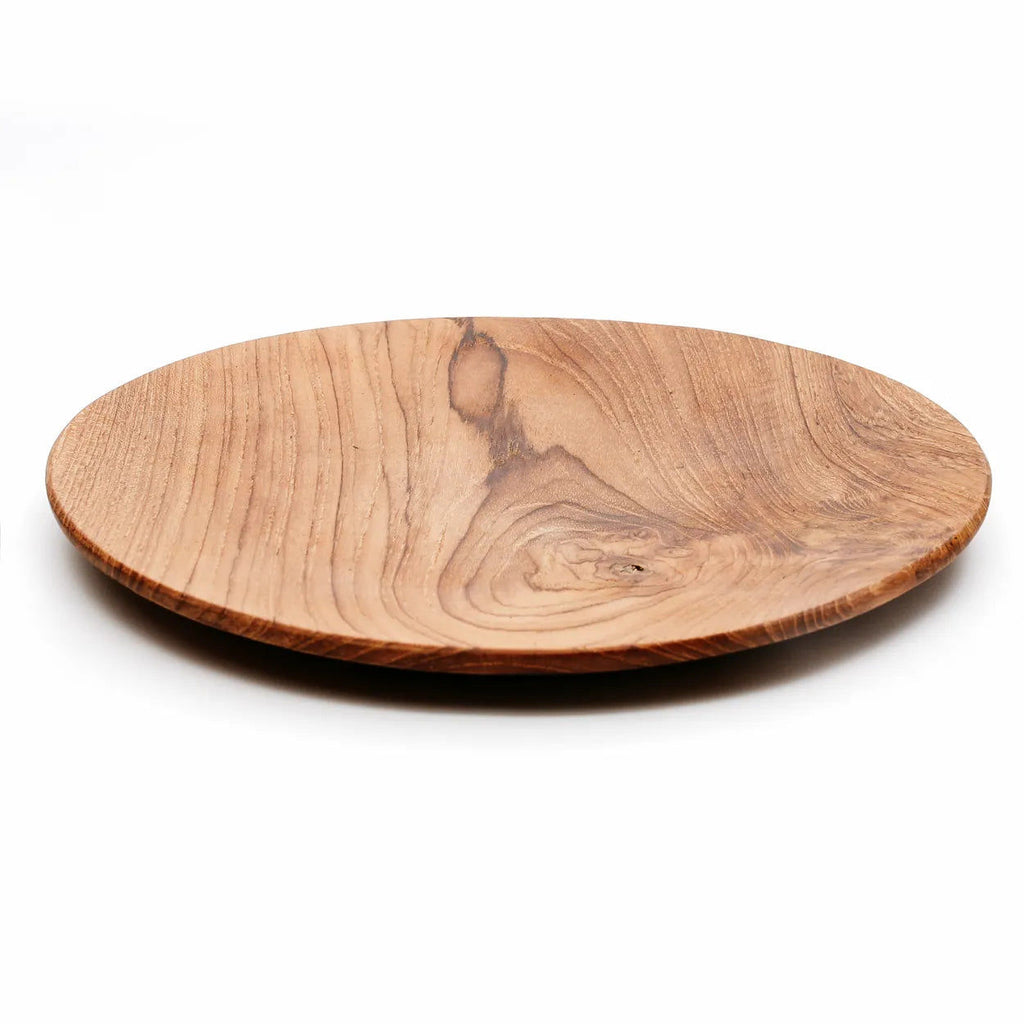 The Teak Root Round Plate - Ø 30 cm