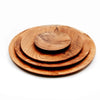 The Teak Root Round Plate - Ø 30 cm