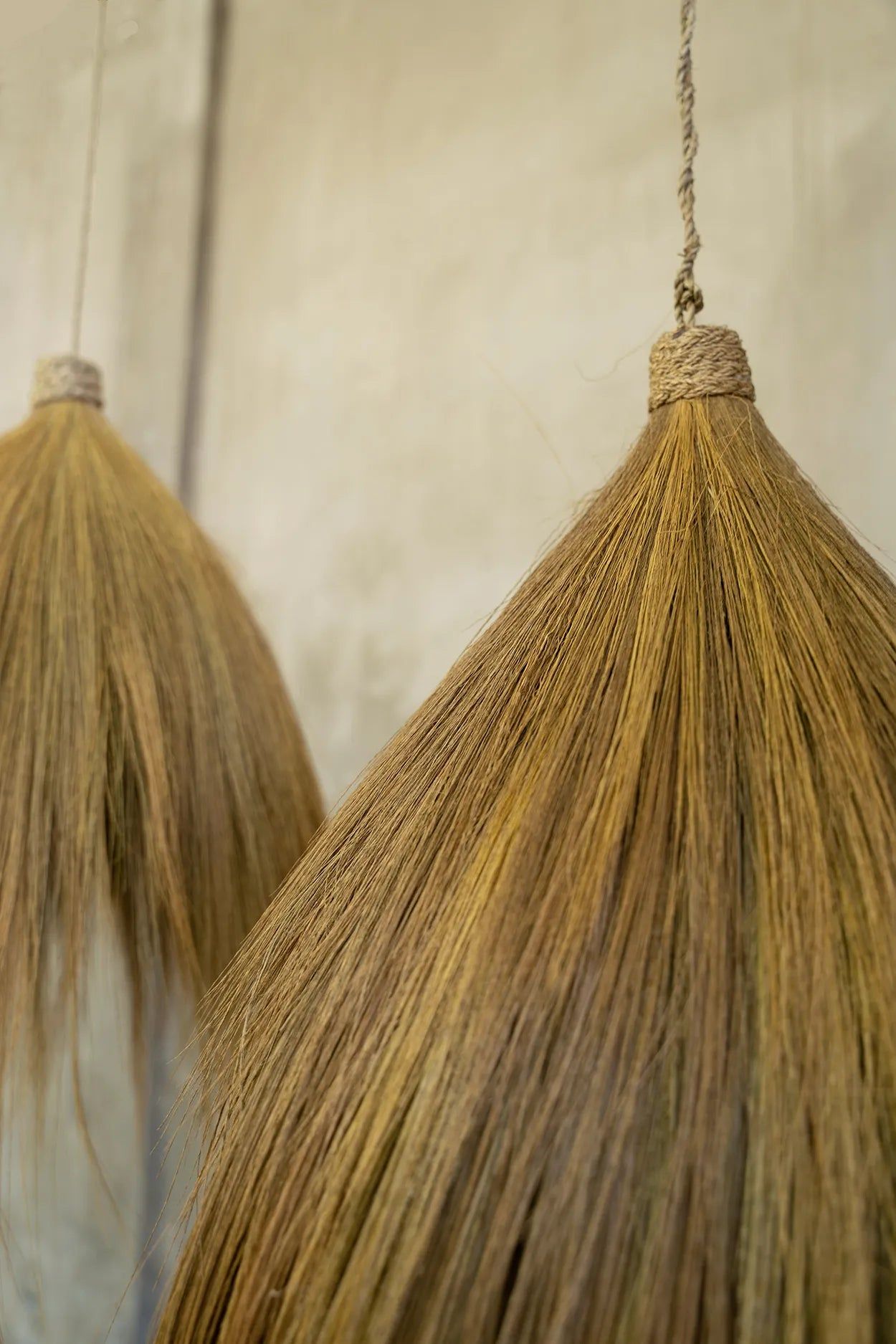 Rayung Hut Pendant - Natural - Ø 50, H 85 cm