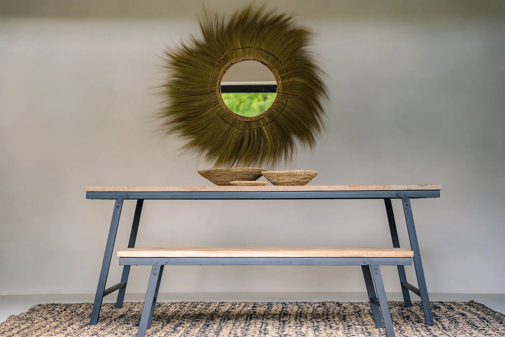 Mufasa Mirror - Natural - Ø 130 cm