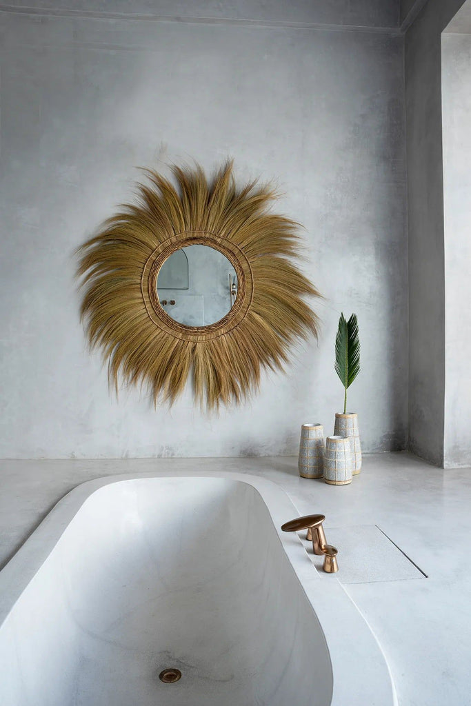 Mufasa Mirror - Natural - Ø 130 cm