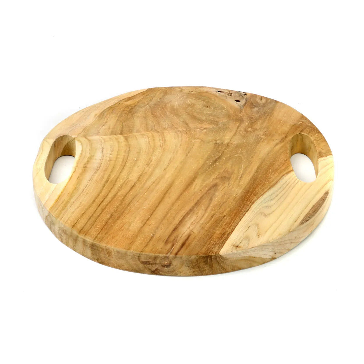 The Teak Root Tray - Natural - Ø 35 cm