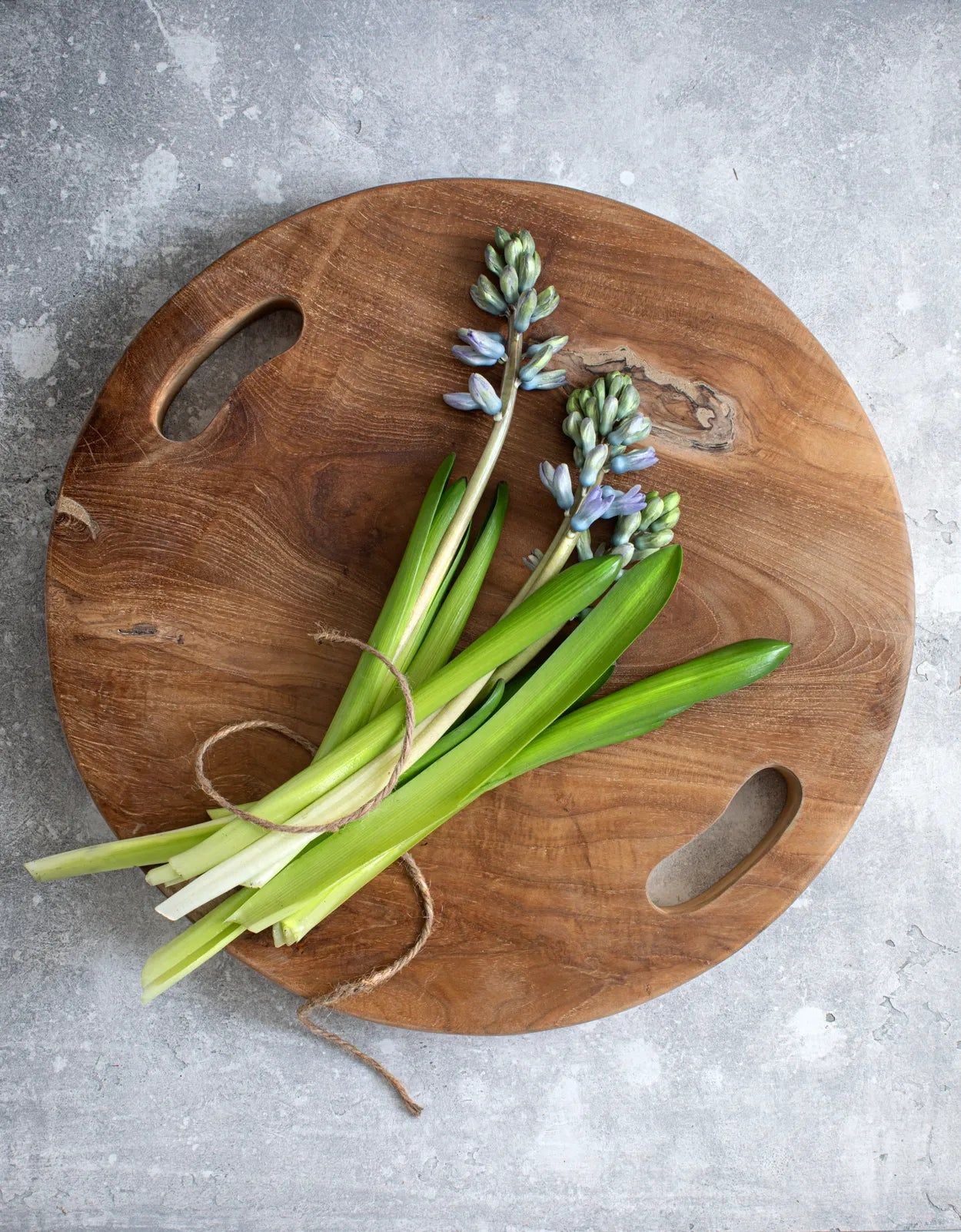 The Teak Root Tray - Natural - Ø 35 cm