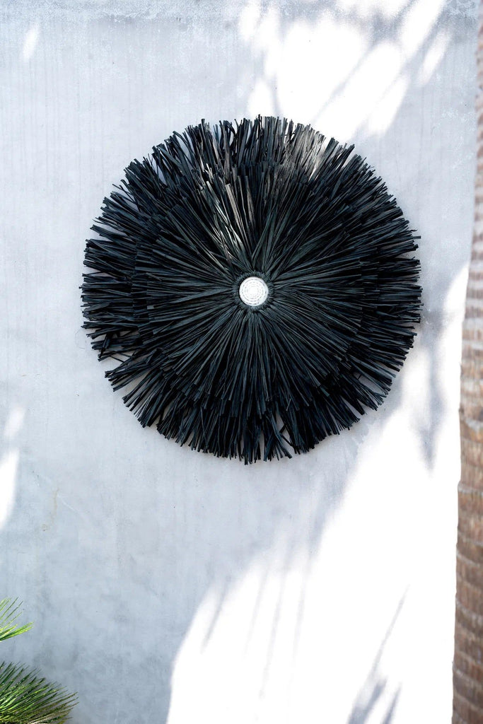 The Raffia Juju - Black, Ø 50 cm