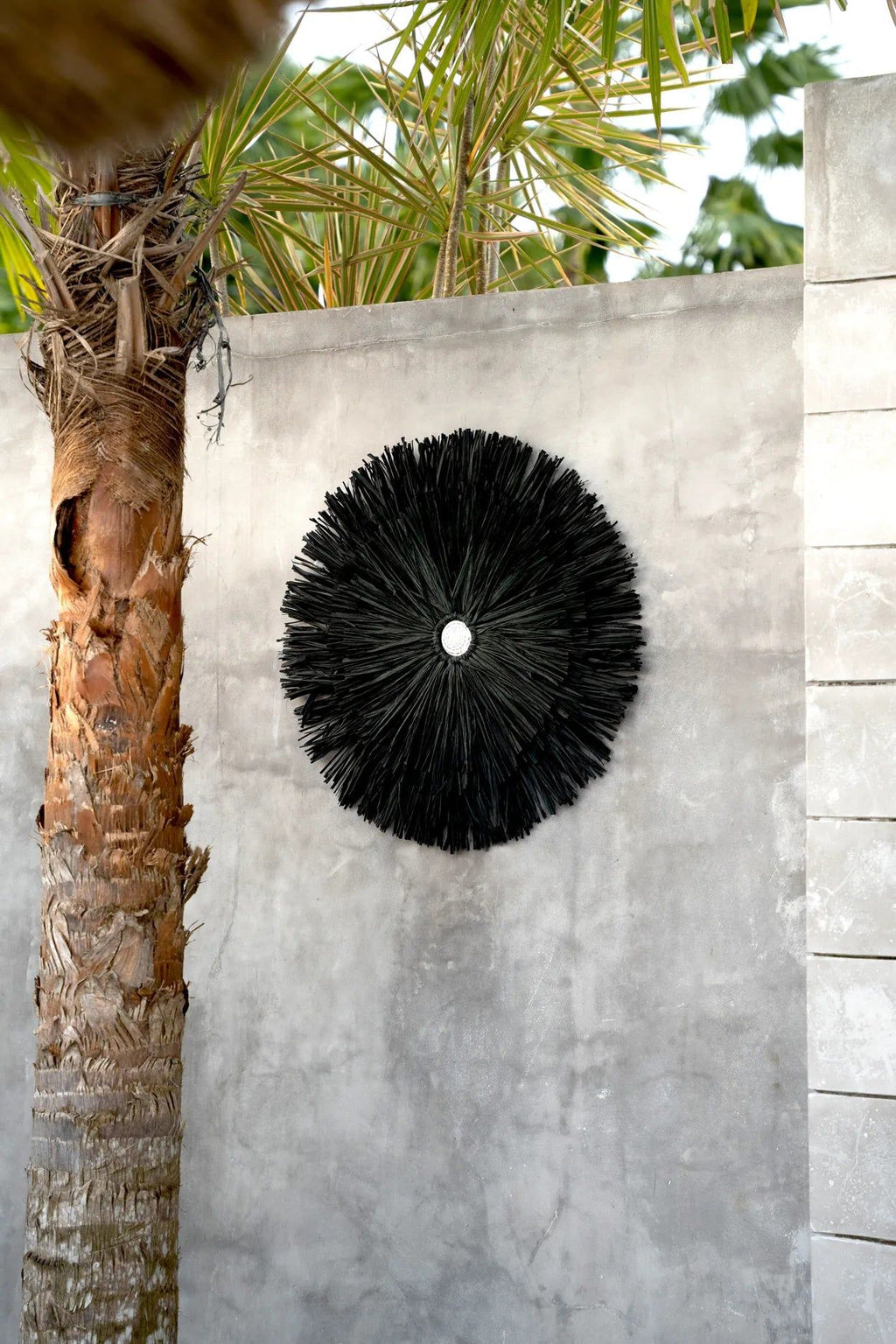 Raffia Juju - Black, Ø 50 cm