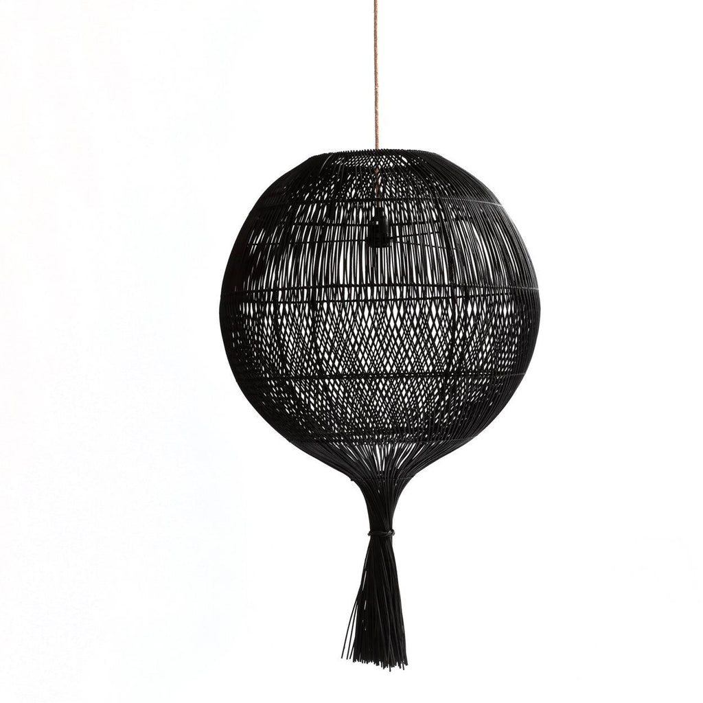 The Wonton Floor Lamp - Pendant - Black - Ø 50, H 80 cm