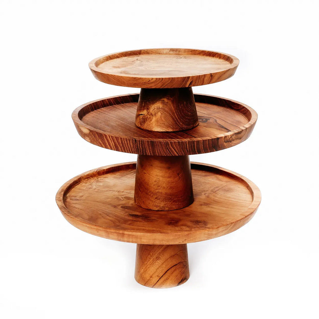 The Teak Root Cake Dish - Ø 20