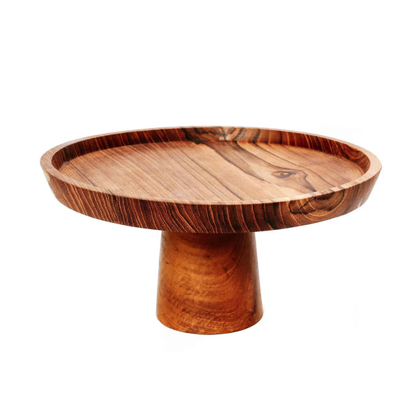 The Teak Root Cake Dish - Ø 24 cm
