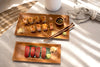 The Teak Root Sushi Plate - 12 x 26 cm