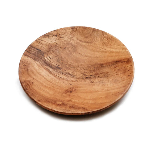 The Teak Root Round Plate - Ø 25 cm